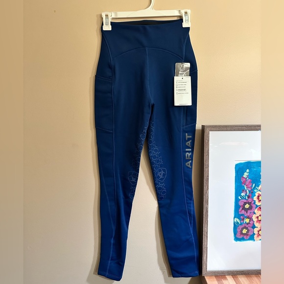 Ariat Pants - Ariat Tek Compression Fit Equestrian Tights in Dark Blue New with Tags